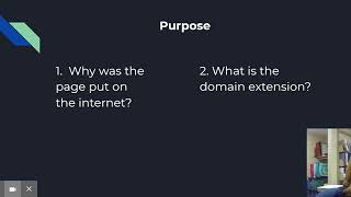 Evaluating Websites Using the Crap Test