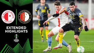 Slavia Praha vs. Feyenoord: Extended Highlights | UECL Group Stage MD 5 | CBS Sports Golazo Europe