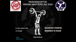 Grand Masters SM-kilpailut 2024, Kouvola(KuKisa) Ryhmä 3.