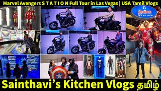 Marvel Avengers STATION  Tour in Treasure Island Las Vegas | USA Tamil Vlogs