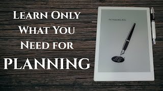 Supernote Tutorial for Beginners - Planning Guide 2025