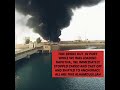 FIRE ON A TERMINAL WHILE LOADING! #CAUTION - OIL TANKER & CHEMICAL TANKER SHIP