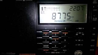 Shortwave: Fast speaking woman on USB (Identify?)