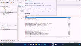 How to create Frame using Java Swing