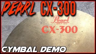 Pearl CX-300 Cymbal Demo - 18\