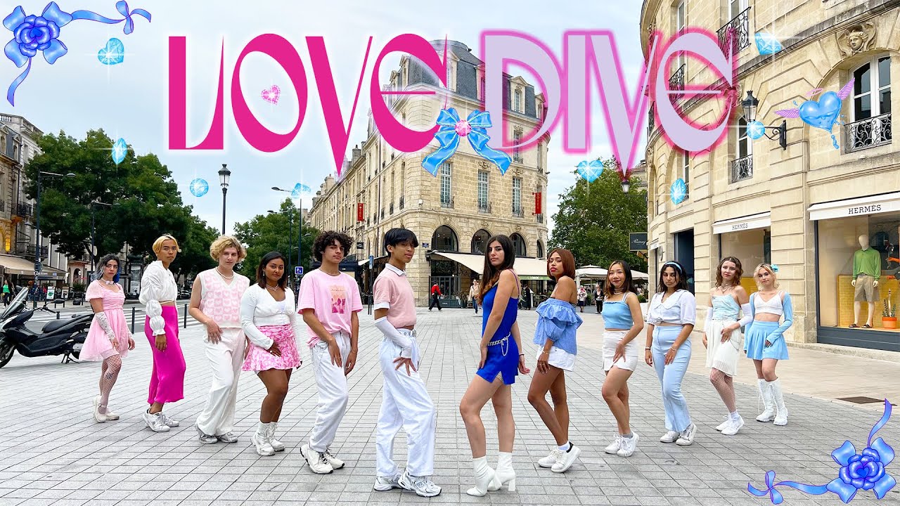 Kpop In Public Ot12 Version Ive 아이브 Love Dive Dance Cover