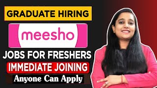 Meesho Recruitment 2023 | Latest Jobs For Freshers 2023 | Meesho Hiring 2023 | Job Vacancy 2023