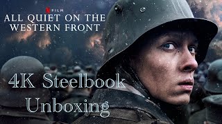 All Quiet on the Western Front 4K Steelbook Unboxing