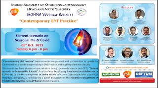 IAOHNS Webinar Series 11 - Contemporary ENT Practice