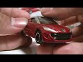 トミカ　プジョー rcz （初回特別カラー）　2台開封 peugeot rcz