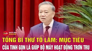 Tin tức 24h mới nhất Tối 16/12. Tổng Bí thư Tô Lâm: Tinh gọn để giúp bộ máy hoạt động trơn tru