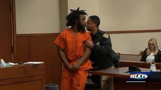 Courtroom gets emotional as man sentenced in killing of Louisville teen