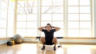 Proper, Full Range-of-Motion Squats : LIVESTRONG - Exercising with Jeremy Shore