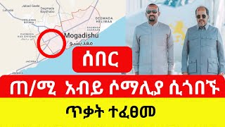 ETHIOPIA: ጠ/ሚ አብይ ሶማሊያ ሲጎበኙ የተፈጸመው ጥቃት - Abiy Ahmed - Addis Daily