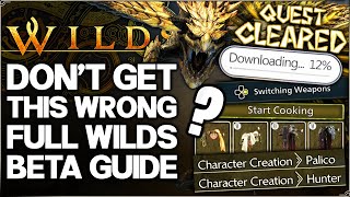 Monster Hunter Wilds - Everything You NEED to Know Before Wilds Beta Guide - Don't Waste Your Time!