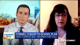 Cornell University president makes the case for reopening in the fall