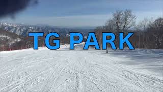 栂池スキー場のTG PARKS