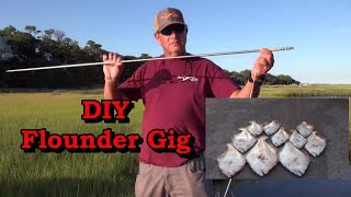 DIY stainless steel  Pole spear for Flounder Gigging/ What to know before wade gigging for flounder