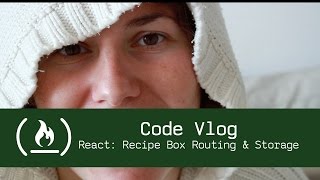 Recipe Box Routing and Storage - Code Vlog {21}