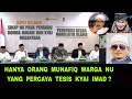 Jika Benar Hasil Rapat PBNU : Warga NU Munafiq Yang Percaya Kyai Imad, Maka...