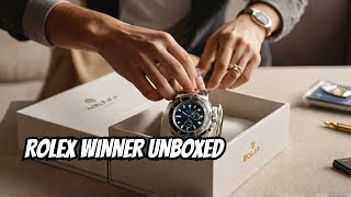 Winning Big: WATCH GANG Rolex Winner Box Opening