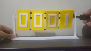 3d printed Mechanical Binary Counter
