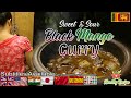 Traditional Black Mango Curry | Mango Curry Recipe By Sri Lankan Cooking In Nature