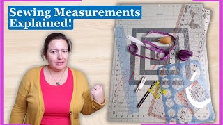 Sewing Measurements Explained! (Finally Make Sense of Fabric, Seam Allowances, & Tools)