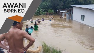 Mukah, Kuching dan Saratok dilanda banjir kilat