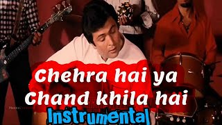 Chehra Hai ya Chand khila instrumental !!!