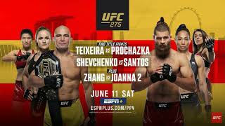 UFC 275 Teixeira vs Prochazka - Trailer MUSIC [GREAT QUALITY] (Vocal Cut / Original Audio)