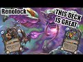 I MEAN IF HE HAS IT HE HAS IT | Renolock | Voyage to the Sunken City | Wild Hearthstone