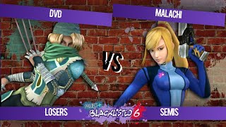 Blacklisted 6 LS - dvd (Sheik) vs Malachi (Zero Suit Samus)