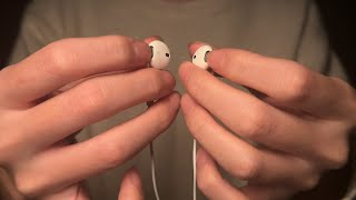 ASMR Earphone Mic Fast Tapping \u0026 Scratching(No Talking)