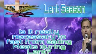 Is fasting from meats during lent is necessary? Explained by Fr Joseph Edattu ​⁠@DivineUKOfficial