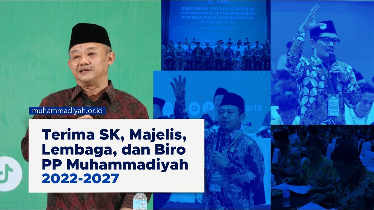 Terima SK, Majelis, Lembaga, Dan Biro Pimpinan Pusat Muhammadiyah Mulai ...