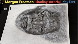 Drawing Morgan Freeman | Hyperrealistic Portrait Series | Part 3