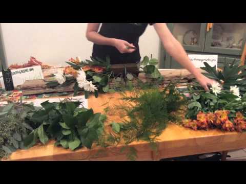 How to make a flower arrangement. Large easy inexpensive full how to How to make a flower arrangement. Large easy inexpensive full how to