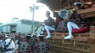 平成２１年１０月１０日　八木地区祭礼　額町