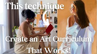 How to Learn Faster as a Self Taught Artist. Creating Your Own Art Curriculum ✨