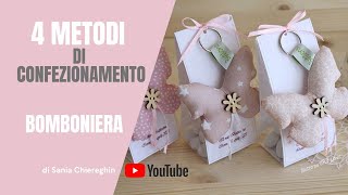 Come confezionare le tue bomboniere. 4 metodi semplici ed economici fai da te|DIY - candy packaging