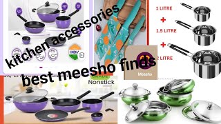 kitchen accessories|utensils unboxing|meesho review|meesho finds|meesho bartan Haul