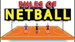 Rules of Netball EXPLAINED : How to Play Netball : NETBALL