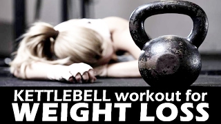 4 minutes Kettlebell weight loss workout to lose weight fast | Fitness Rockers