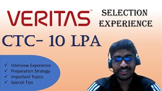 Veritas Interview Experience | How to Crack Veritas Interview | Preparation Strategy and Tips