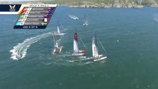 Yann Guichard sneaks into 1st place from 4th! WMRT Marstrand 2016