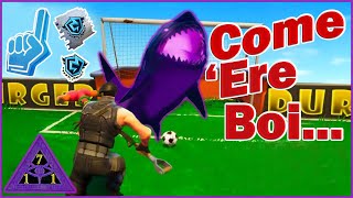 Fortnite Loot Shark Soccer Funniest Football Commentary Ever Remix #1 FNCS Twitch Loot Drops Jump OP