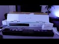 hisense hs 2000 soundbar unboxing setup with audio demo review