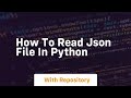 How to read json file in python