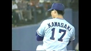 [589日ぶり勝利！川崎憲次郎]1993 5 13/vsB/ベイ先発斎藤隆/川崎-伊東-山田-高津